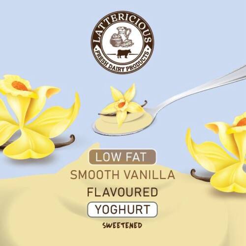 Smooth Vanilla Flavoured Yoghurt