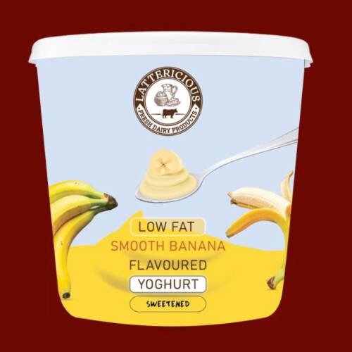 Smooth Banana Flavoured Yoghurt