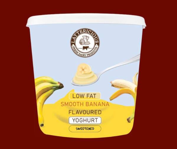 Smooth Banana Flavoured Yoghurt